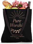 2025 Pure Worship Convention of Jehovah’S Witnesses Tote Bag