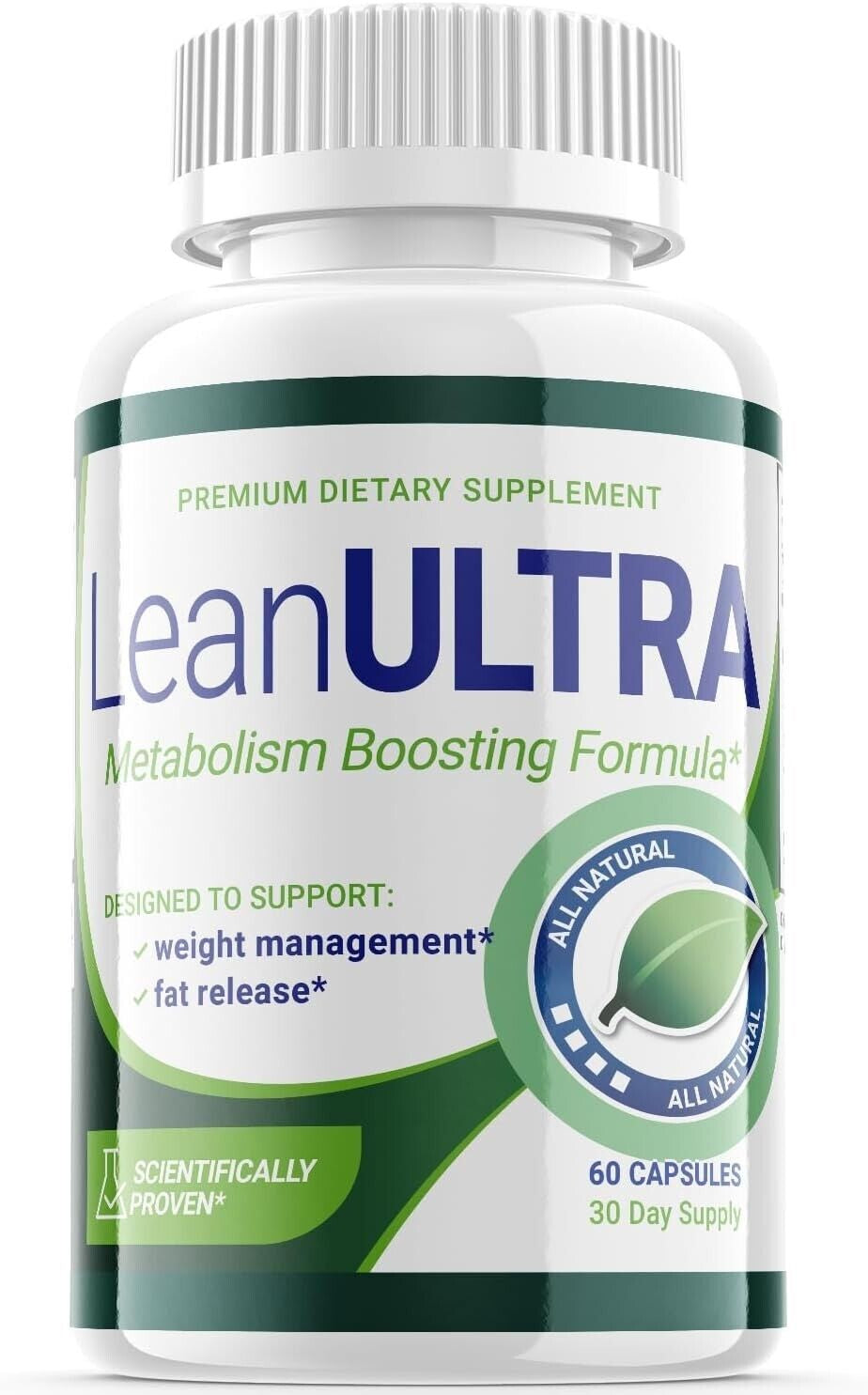 (1 Pack) Leanultra Keto Capsules - Support Weight Loss & Fat Burn - 60 Pills