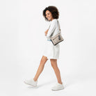 Sherpani Zoom, Small Crossbody Purse, Nylon Crossbody Bag, Lightweight Cross Body Bag, Sleek Dual Pouch, Purses for Women