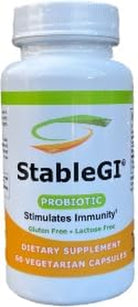 Probiotic Supplement - Saccharomyces Boulardii Supplement for All Ages - Easy to Swallow - Vegetarian Capsules - Supports Immune System & GI Health – 60 Capsules