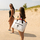 Geckobrands Waterproof Escape Beach Tote – Spacious Travel Beach Bag with Hidden Pocket and Long Handles for Easy Carrying