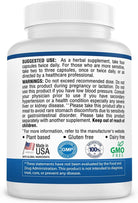 [3-Bottle Value Pack] Longevity Blood Pressure Formula - with 12+ Natural Herbs. Dietary Support Supplement