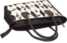 Leather Tote Handbag for Women – Stylo Classic Cowhide Shoulder Bag with Matching Clutch, Everyday & Gift Option