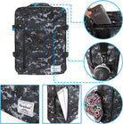 Underseat Carry-On Backpack Luggage Lightweight Casual Laptop Backpack 15.6-Inch Travel Commute Gym Sport Daypack 21L, Digi Camo