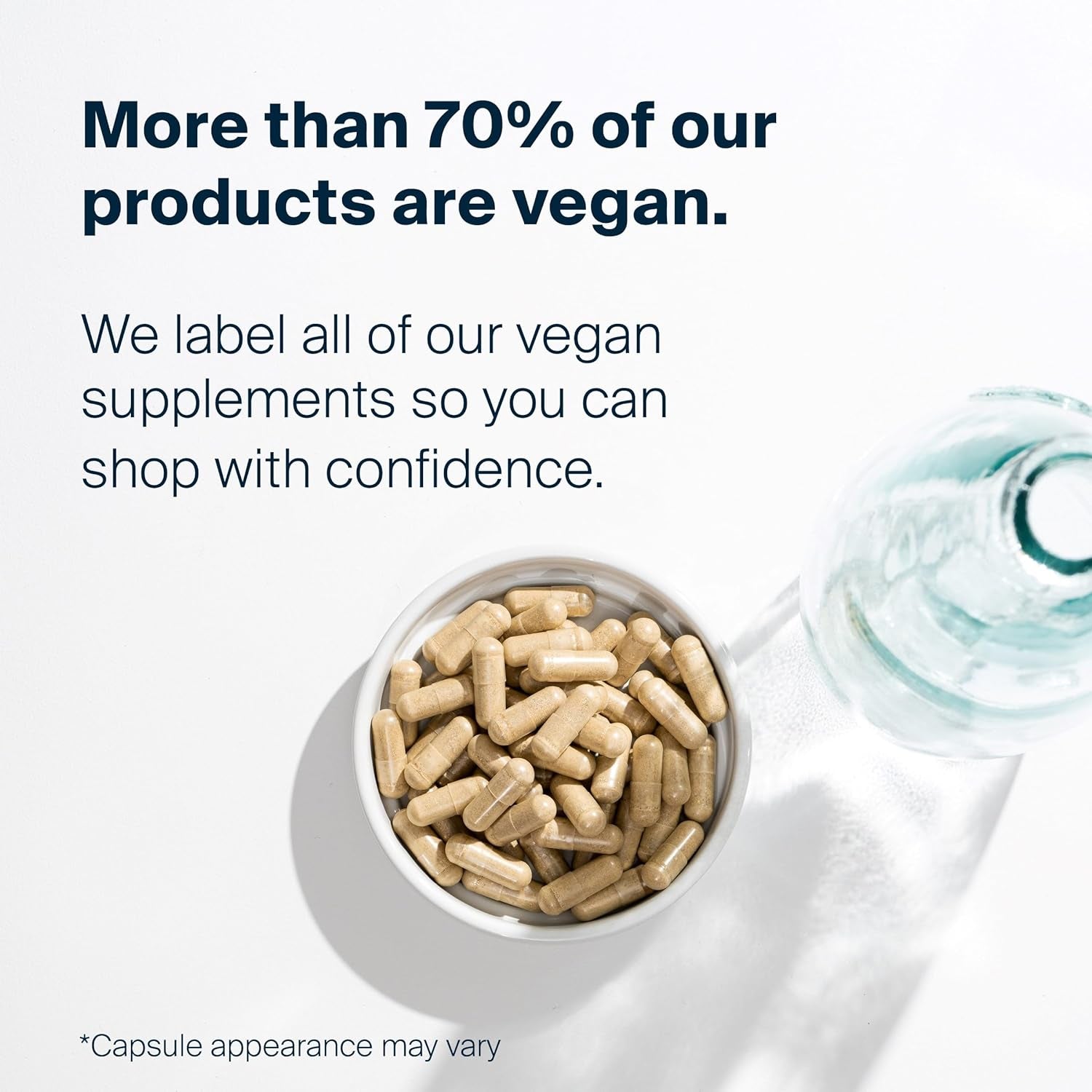 Vital Nutrients Genistein | Easily Absorbed Isoflavones for Bone Health Support* | Vegan Supplement | Gluten and Dairy Free | Non-Gmo | 60 Capsules