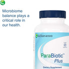 Nutra Biogenesis Parabiotic plus - Probiotics for Women & Men, Wormwood, Black Walnut & Neem for Added Support, Microbiome Supplement, Clean, Vegan, Natural - 90 Veggie Capsules