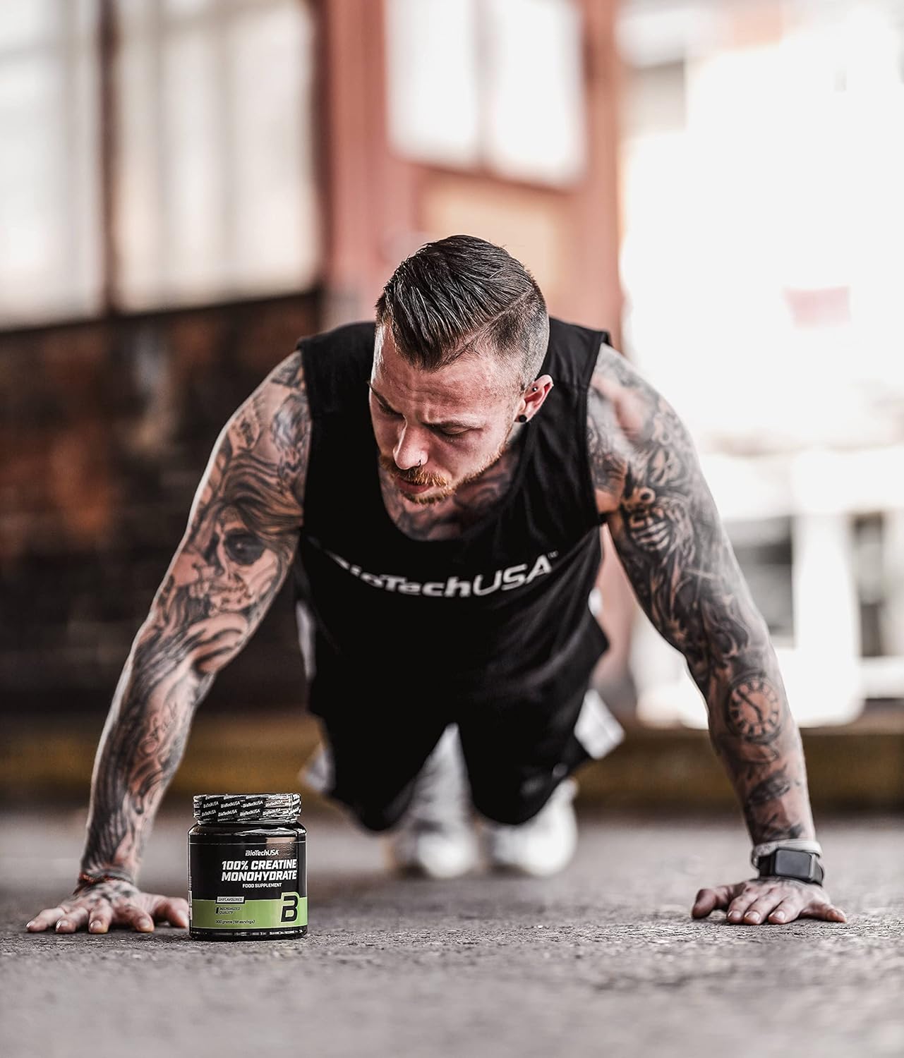 100% Creatine Monohydrate - 0.661 Lbs (Pot) - Biotech