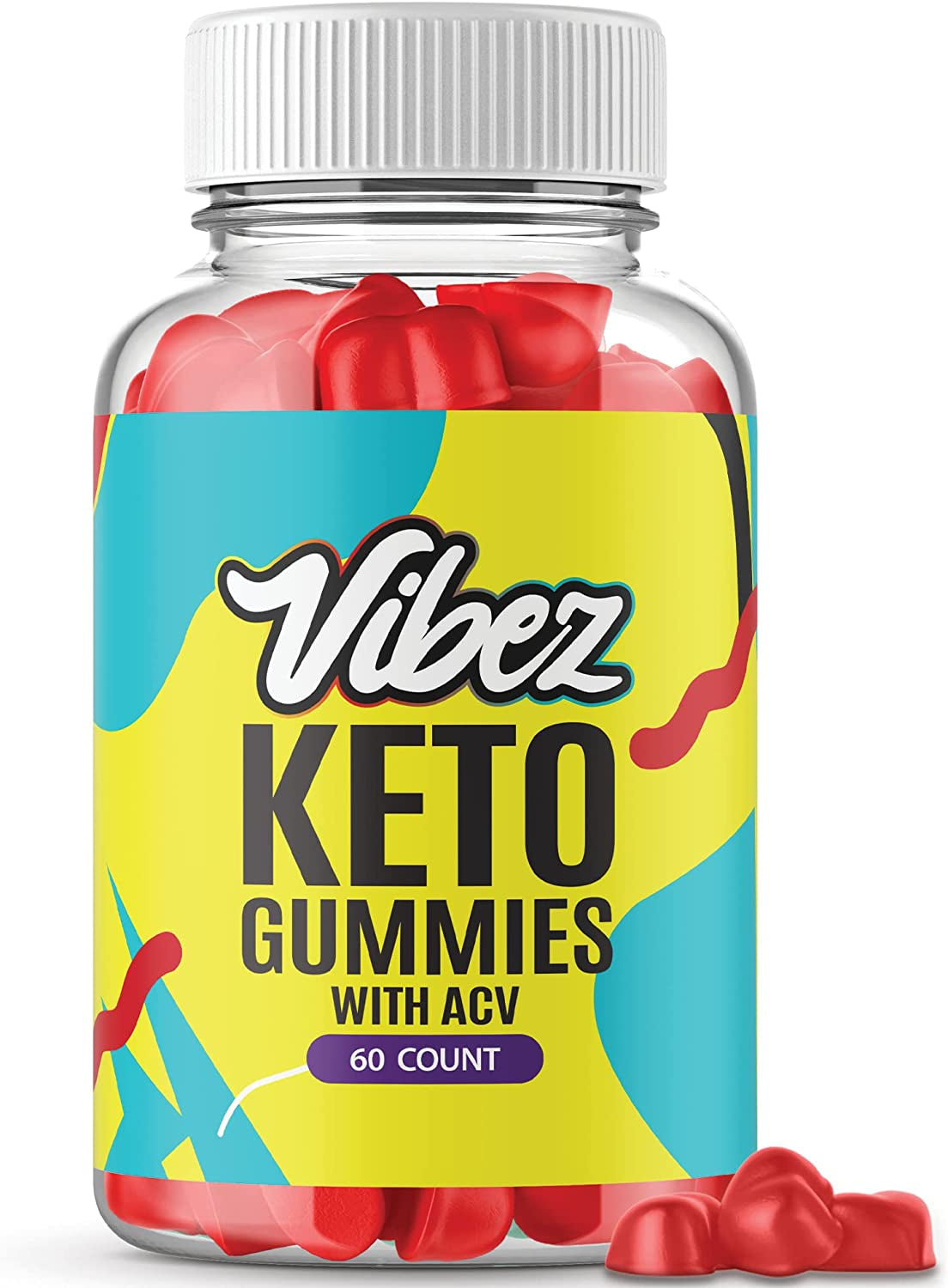 Vibez Keto Gummies - Official Formula, Vegan, Non GMO - Vibes Keto Gummies (60 G