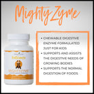 Young Living Kidscents Mightyzyme Chewable Tablets - 90 Ct - Children'S Digestive Enzyme Supplement - Natural Digestion Support for Kids - Kid-Friendly Products