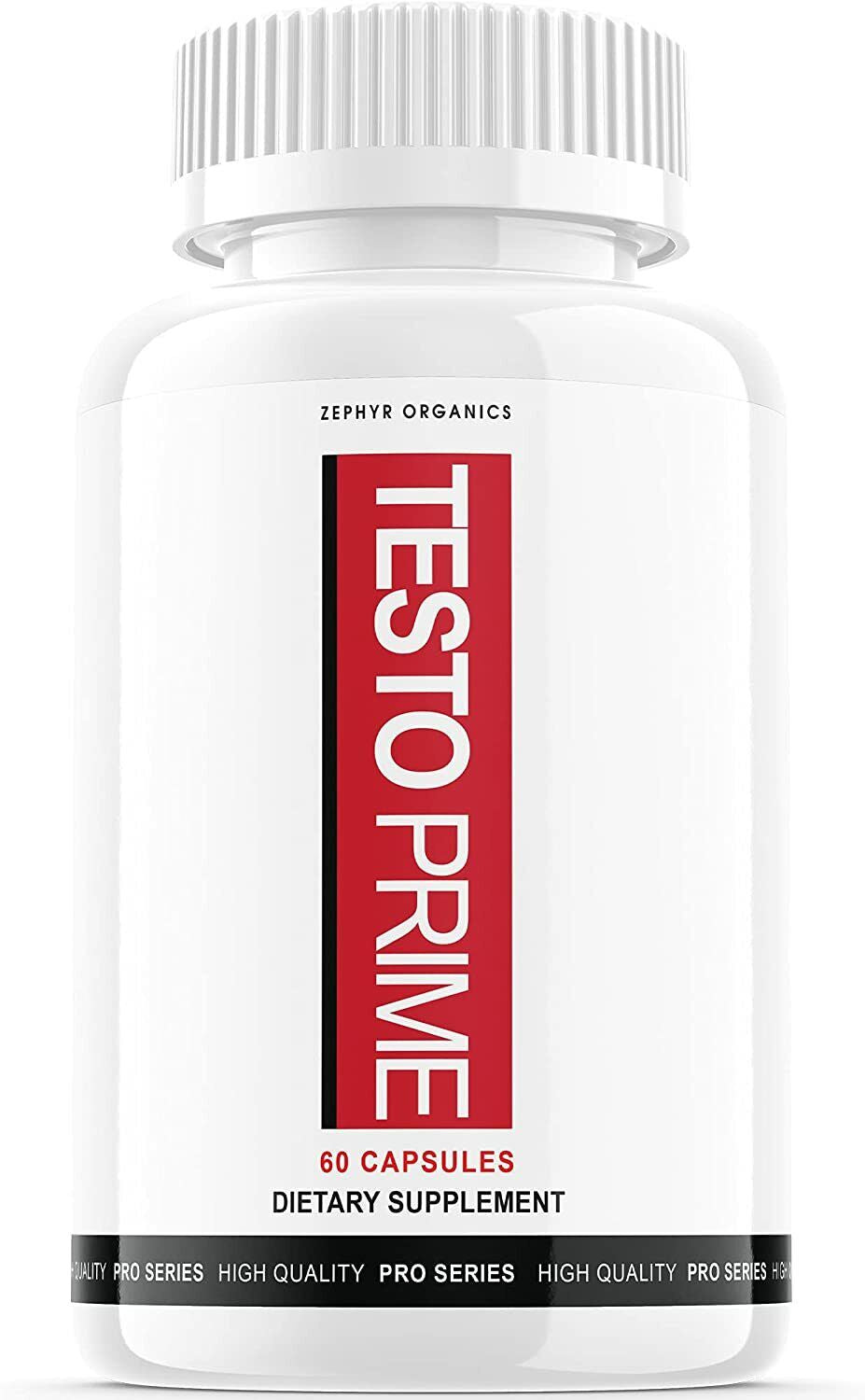 Testoprime Strongest Booster Prime Pills for Men T Supplement (60 Capsules)