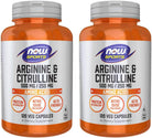 Arginine & Citrulline 500/250Mg - 120 Capsules (2 Pack)