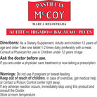 Mccoy Cod/Fish Liver Oil Extract Tablets 40