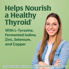 Megafood Thyroid Strength - Mineral Supplement- Thyroid Support for Women with Ashwagandha, Zinc, Selenium, Copper, Iodine & L-Tyrosine - 90 Tabs (45 Servings)