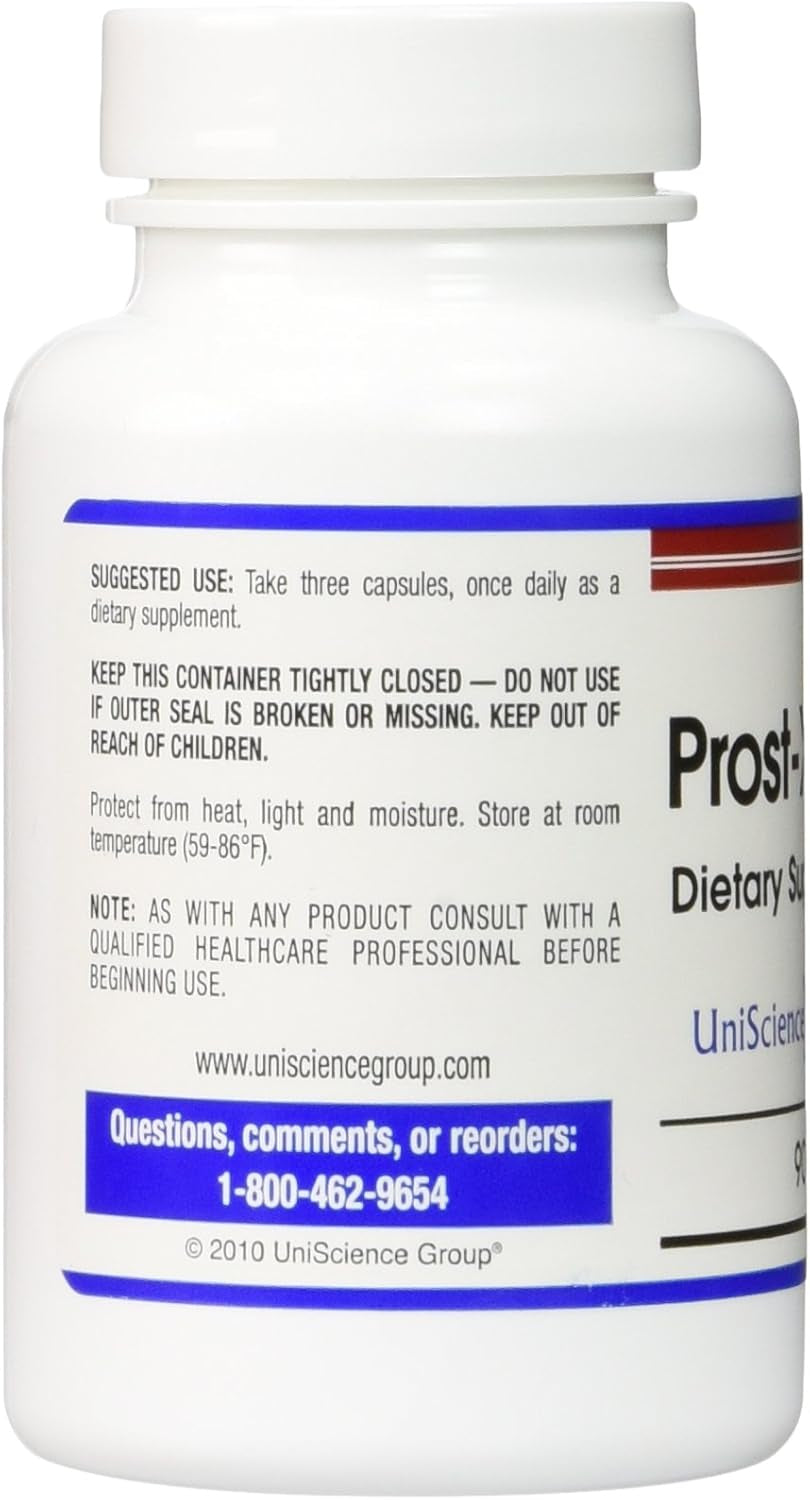 Prost-Xtra plus (2 Bottle Kit) with Rye Grass, 300Mg Plant Sterols, Saw Palmetto, Zinc, Vitamin E 90 Capsules Each