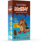 YUM-V'S - Kids Multivitamin Chewable Chocolate Bears - Multivitamin for Kids Supplement - 16 Vitamins & Minerals - Vitamins Including D, Zinc, C, B Complex & More, 60 Count Pack of 1