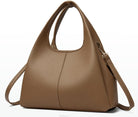 Women'S Handbag Shoulder Bag Lychee Top Handle Purse with Detachable Leather Tote Strap 2025
