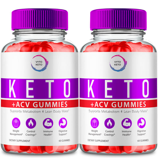 VYTO Keto ACV Gummies - Official Formula (2 Pack)