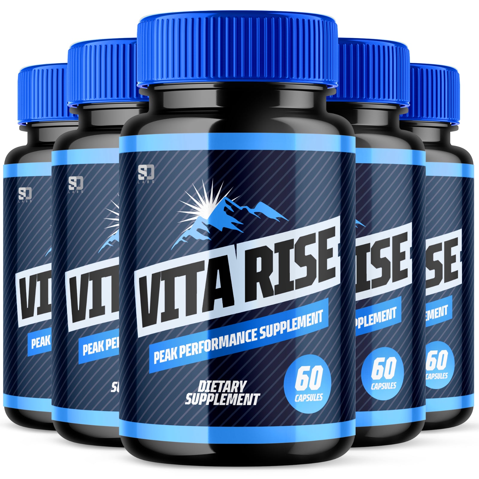 Vita Rise Male Pills Supports Peak Performance and Vitality (5 Pack)