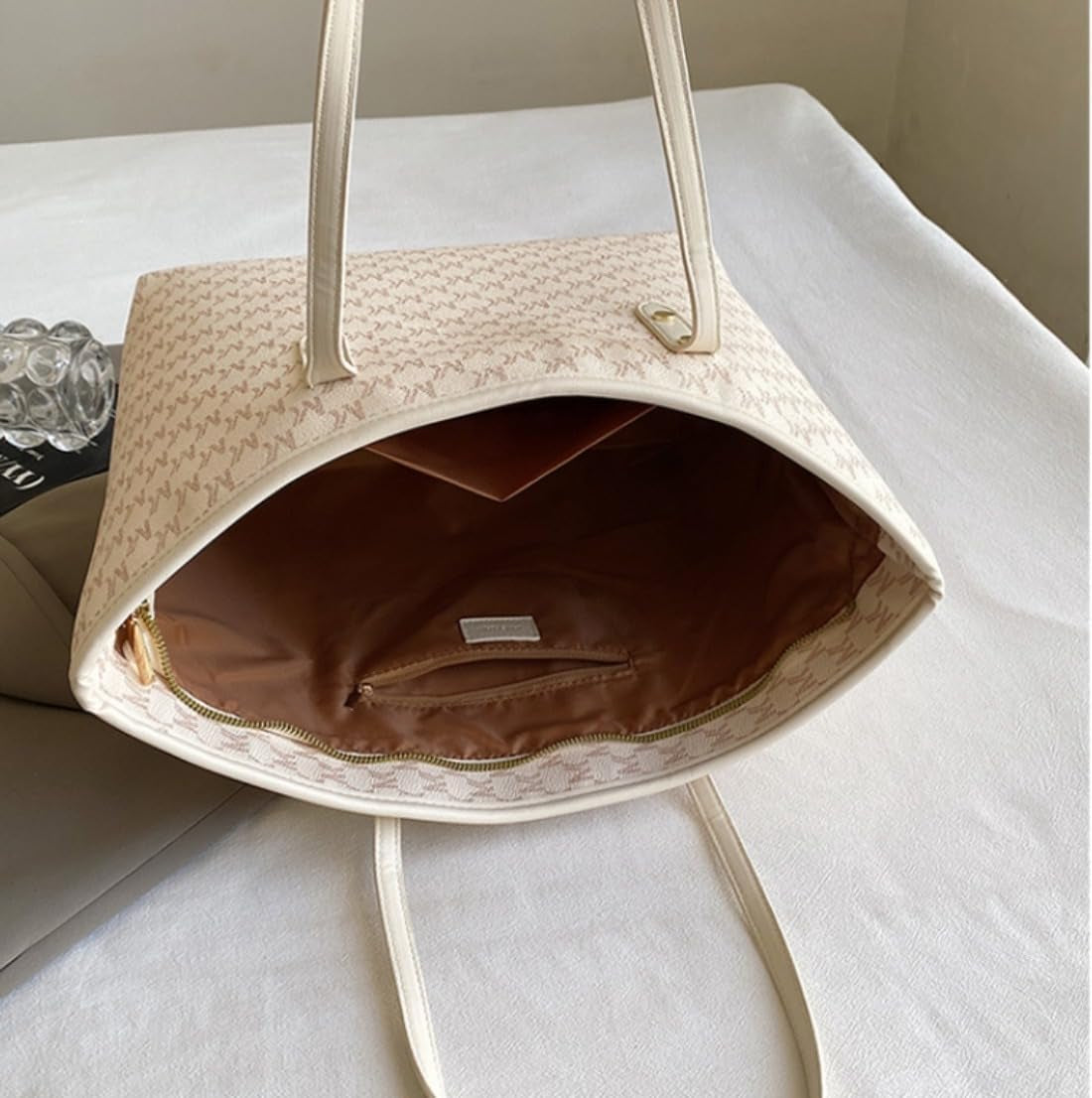 Women'S Shoulder Bag, Large Capacity Hand-Held Bags, Trendy Designer Bag for Teens