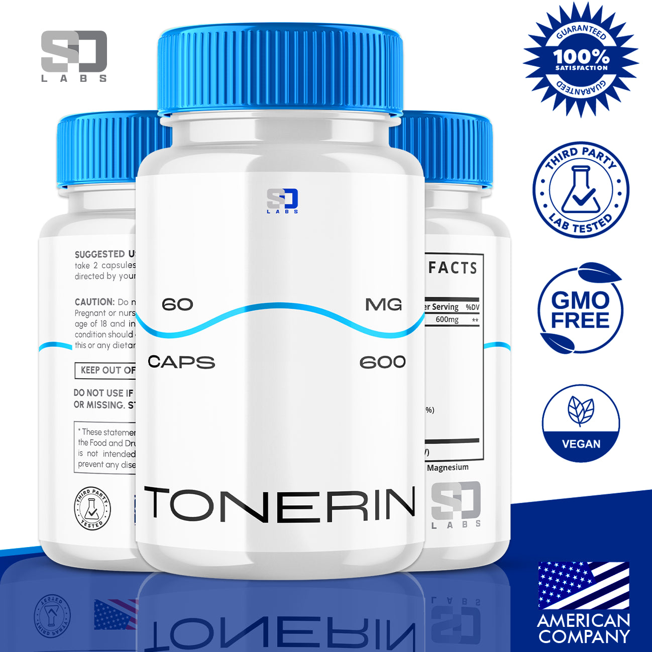 Tonerin Supports Weight Management, Balance & Boosting Energy (5 Pack)