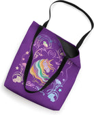 Unicorn Academy Enchanting Graphic Logo Tote Bag