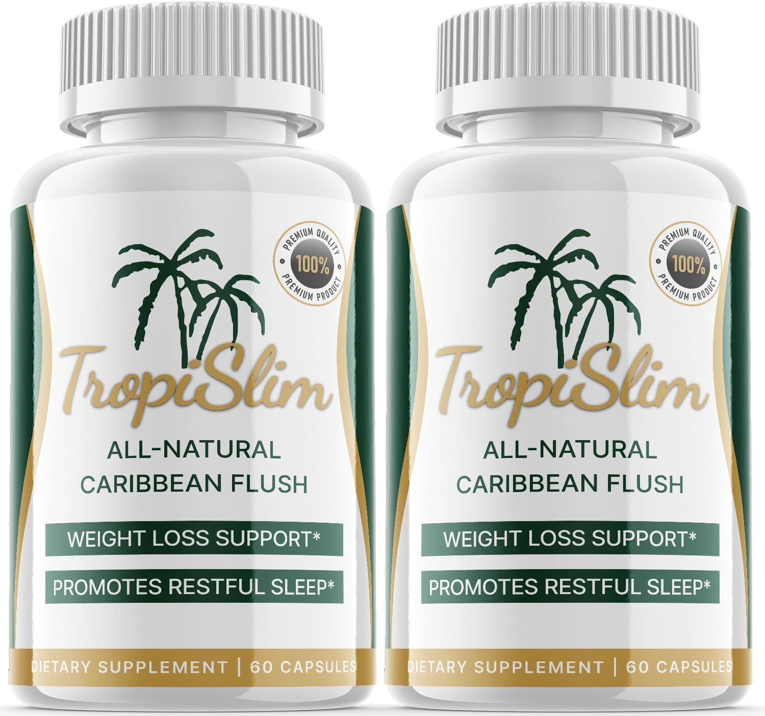 Tropislim Keto Capsules - Tropislim Supplement for Weight Loss OFFICIAL - 2 Pack