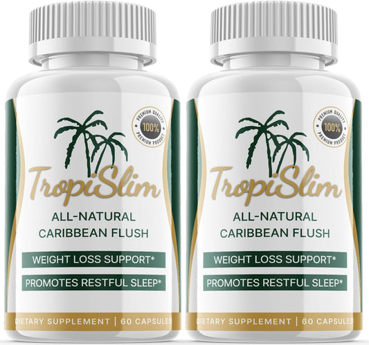 Tropislim Keto Capsules - Tropislim Supplement for Weight Loss OFFICIAL - 2 Pack