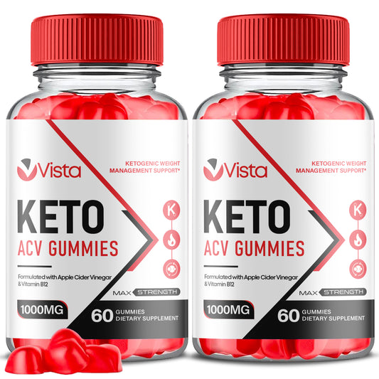 Vista Keto Gummies - Vista Keto ACV Gummys for Weight Loss OFFICIAL - 2 Pack