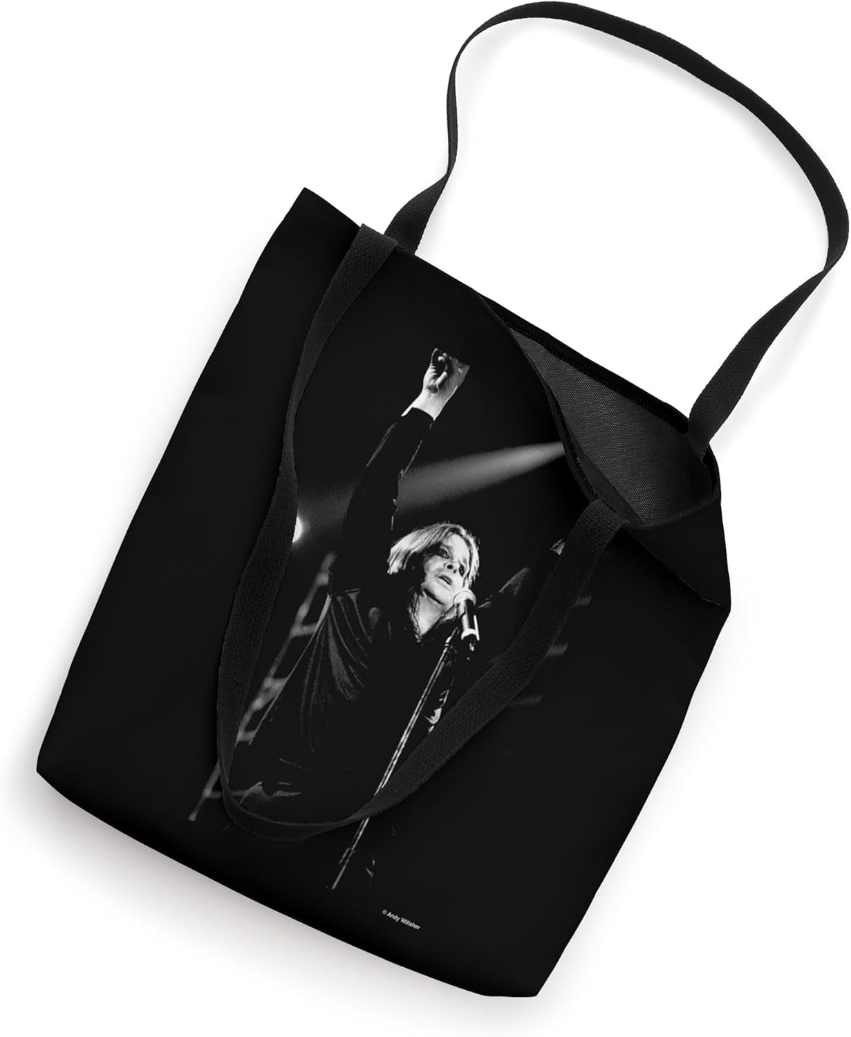 Black Sabbath Ozzy Osbourne Prince of Darkness Andy Willsher Tote Bag