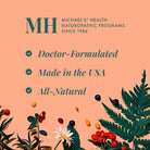 MICHAEL'S Health Naturopathic Programs Testosterone Factors - 120 Vegetarian Tablets - Nutrients to Support Testosterone Production - Kosher - 60 Servings