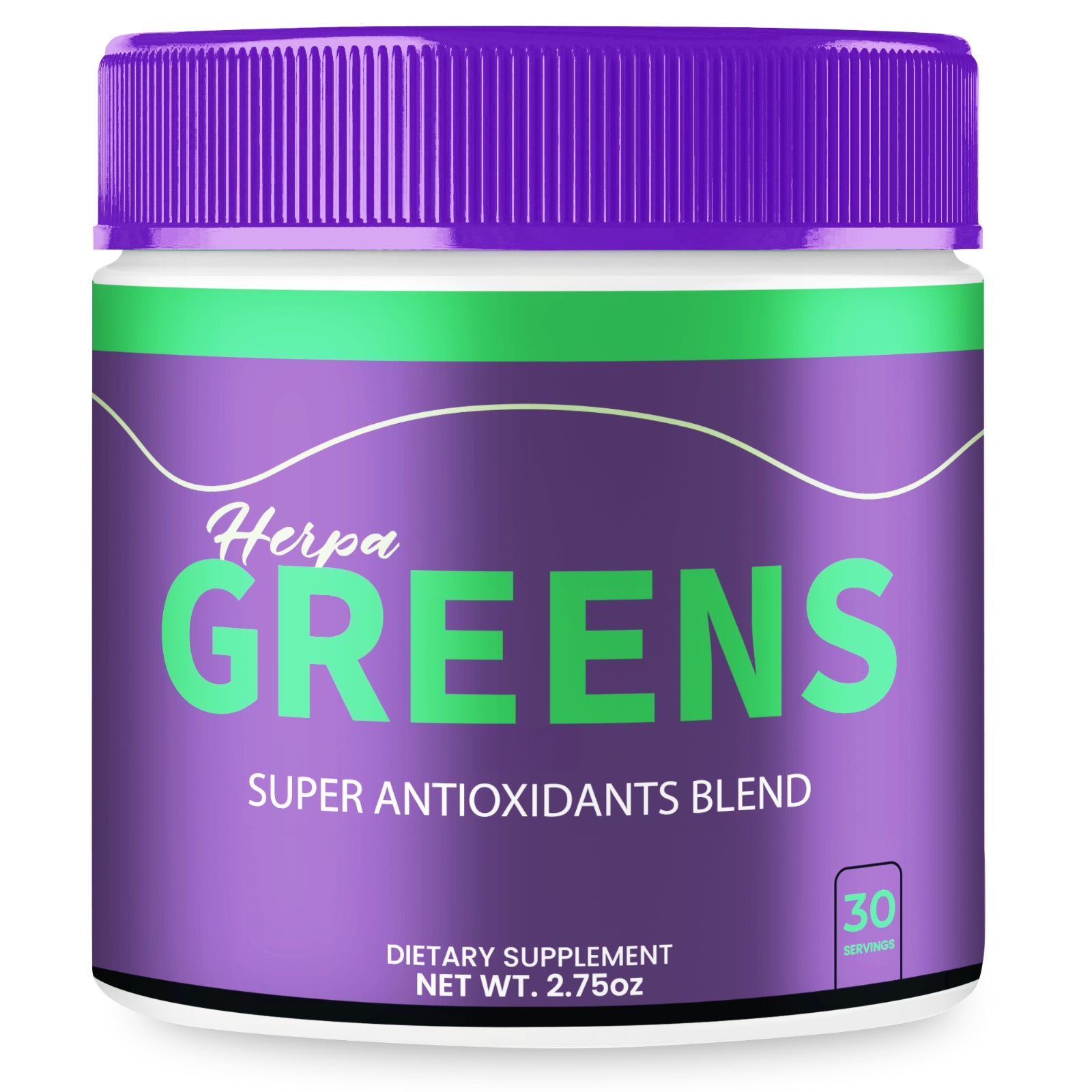 (1 Pack) Herpa Greens BCAA Powder All Natural for Overall Health and Wellness