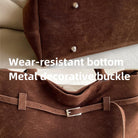 Suede Tote Bag for Women,Women'S Large Capacity Suede Top-Handle Work Hobo Handbag,Vintage Faux Suede Shoulder Satchel