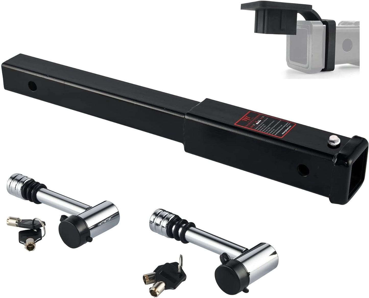 TYT Trailer Hitch Extension 457 Mm Trailer Extender, Trailer Hitch Extension For