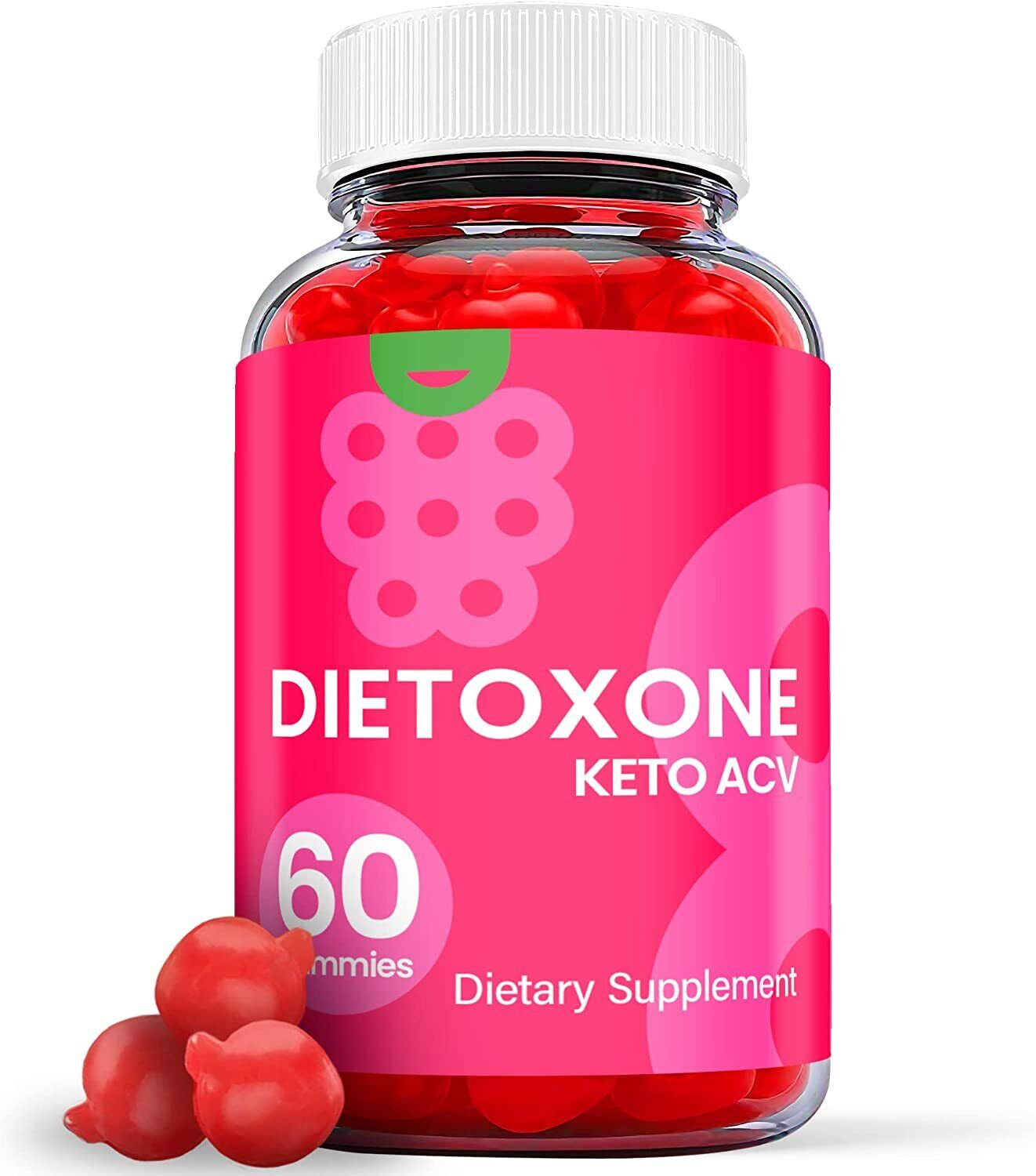 (1 Pack) Dietoxone Keto Gummies - Dietoxone Keto ACV Gummies Weight Loss - 60