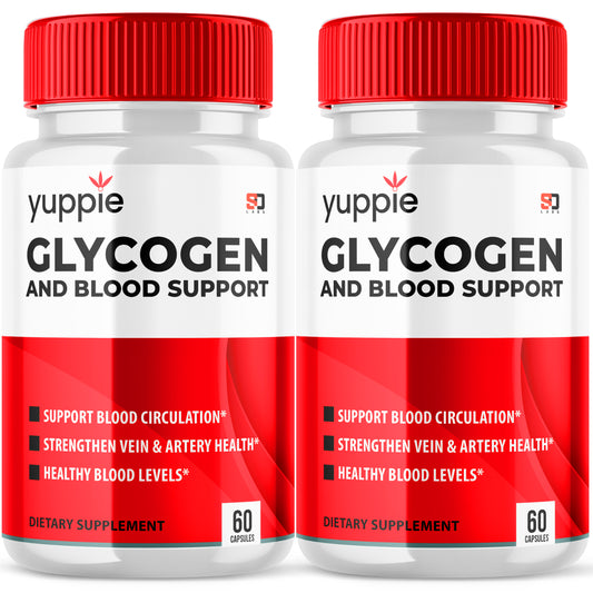 Yuppie Glycogen – Support for Healthy Blood Circulation and Levels (2 Pack)