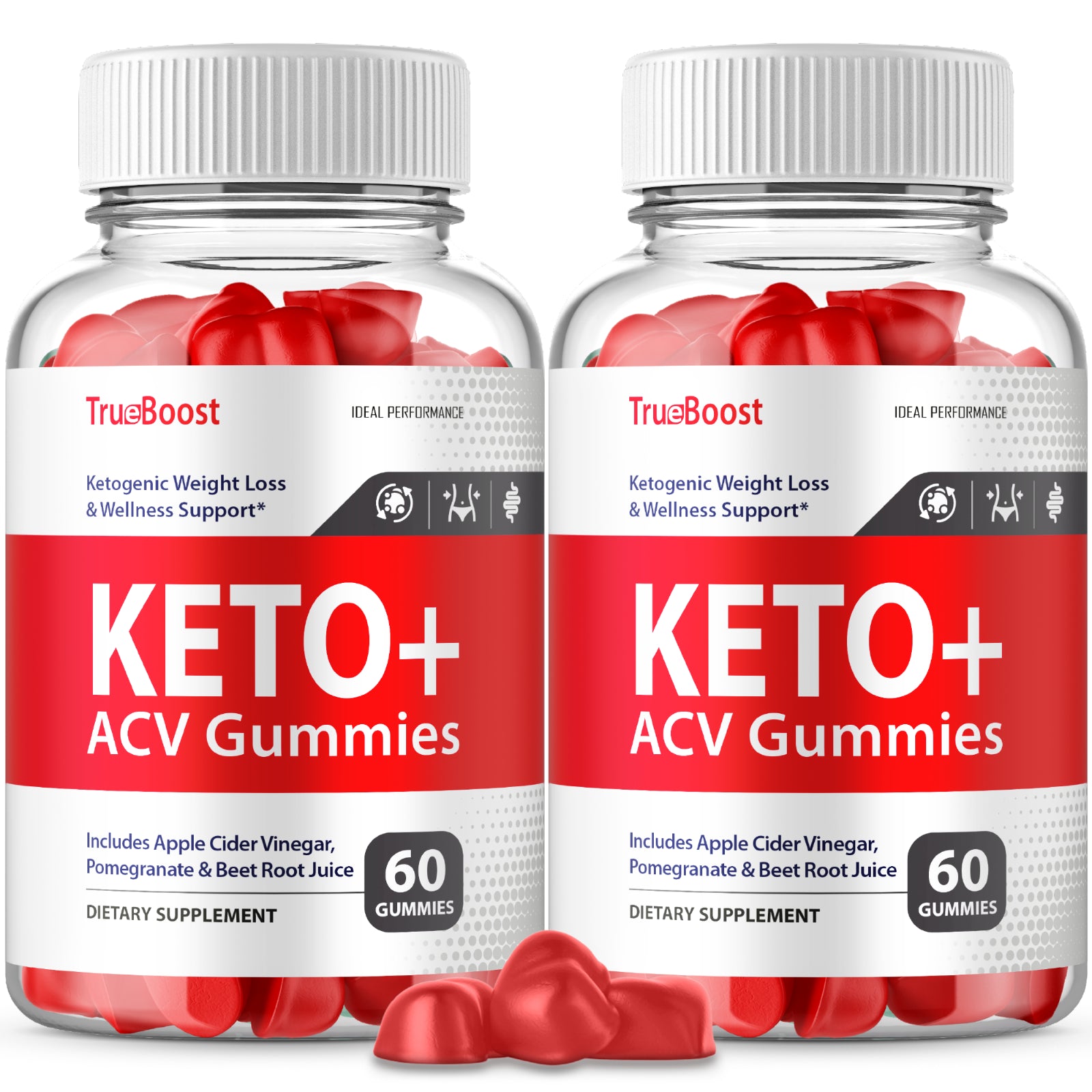 True Boost Keto plus ACV Gummies for Weight Loss (120 Gummies)