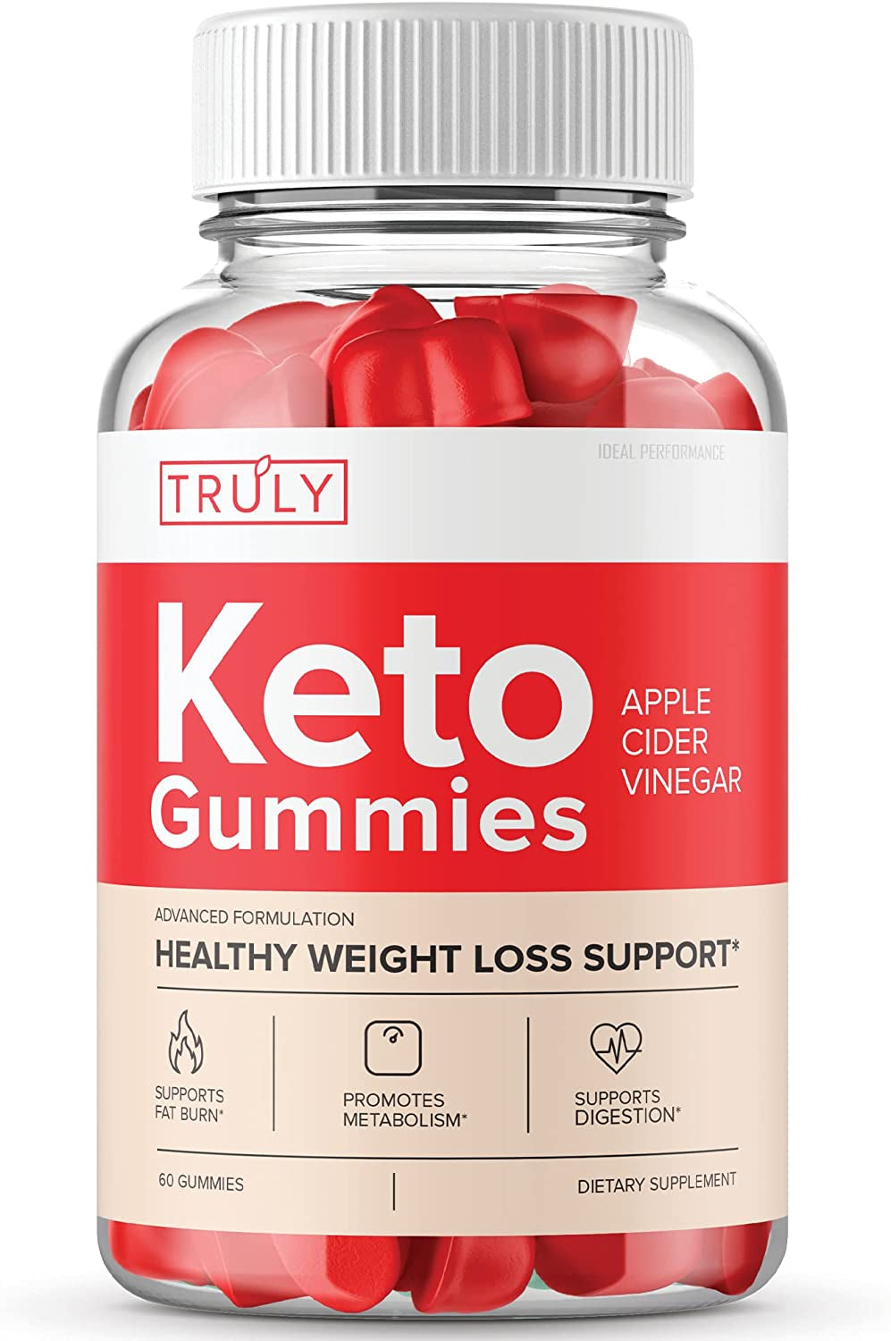 Truly Keto Gummies, Truly Keto ACV Gummies, Truly Gummies (60 Gummies)