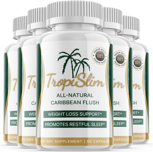 Tropislim Keto Capsules - Tropislim Supplement for Weight Loss OFFICIAL - 5 Pack