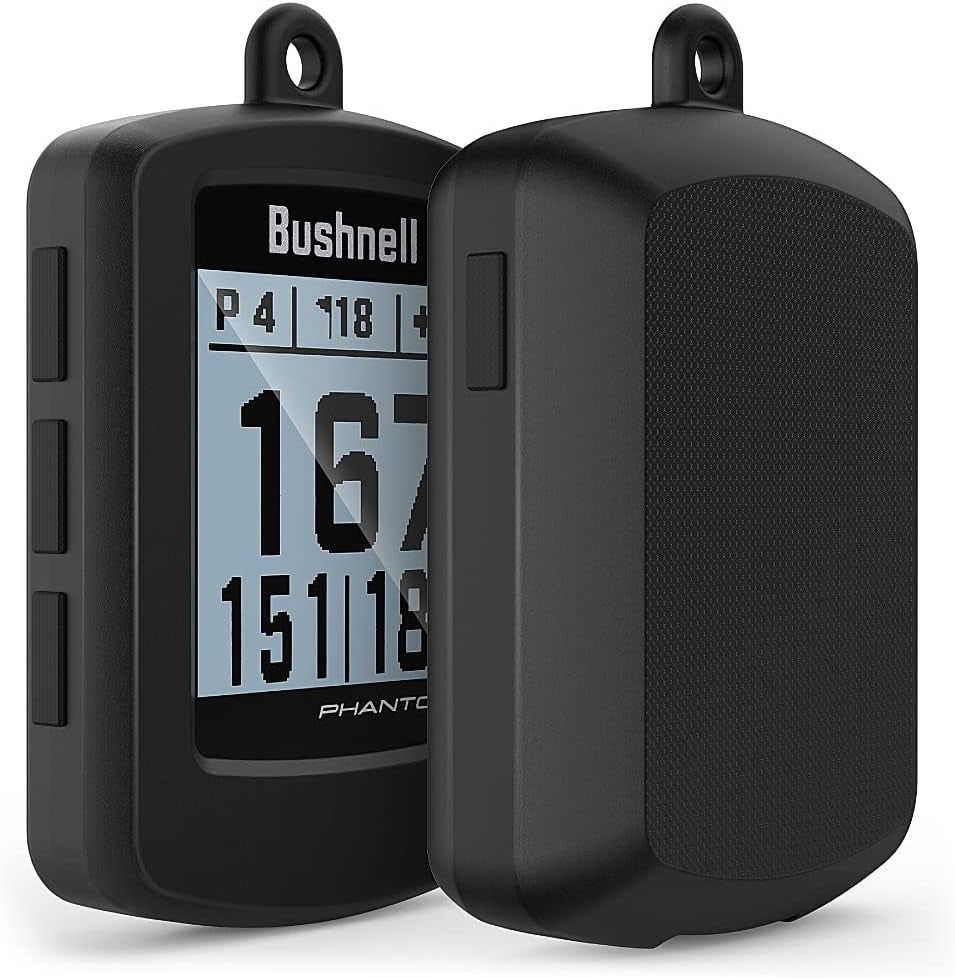 TUSITA Silicone Case Compatible with Bushnell Phantom 2 - Black