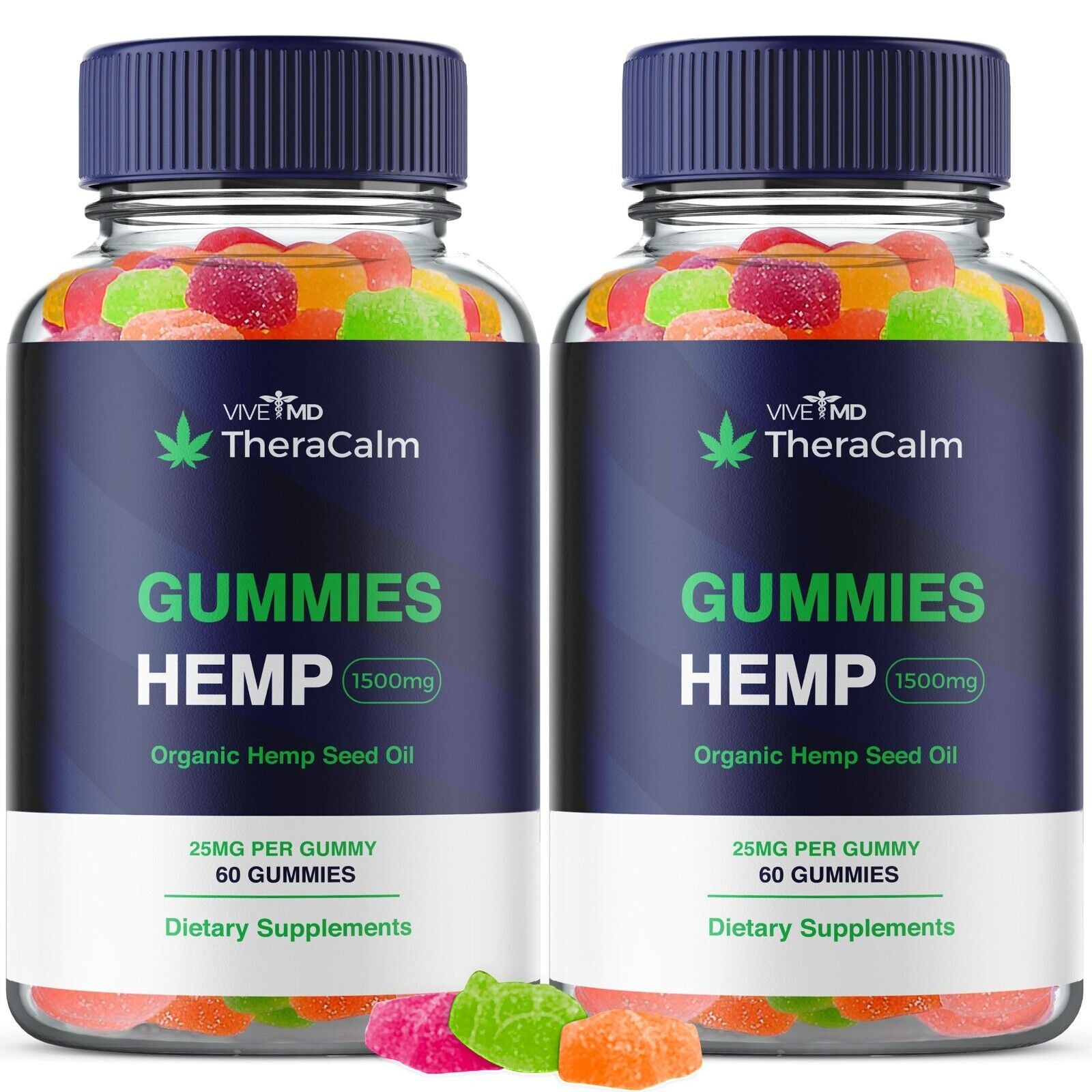 Theracalm Gummies for Maximum Strength - Official Formula (2 Pack)