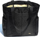 ESVAN Original Floral Tote Bag Large Shoulder Bag with Multi Pockets for Gym Travel Beach Daily Bags