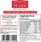 Mccoy Cod/Fish Liver Oil Extract Tablets 40