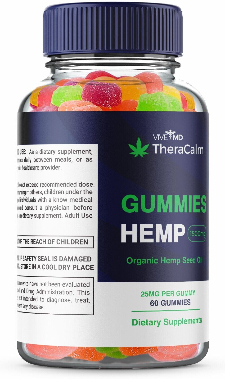 Theracalm Gummies for Maximum Strength - Official Formula (1 Pack)