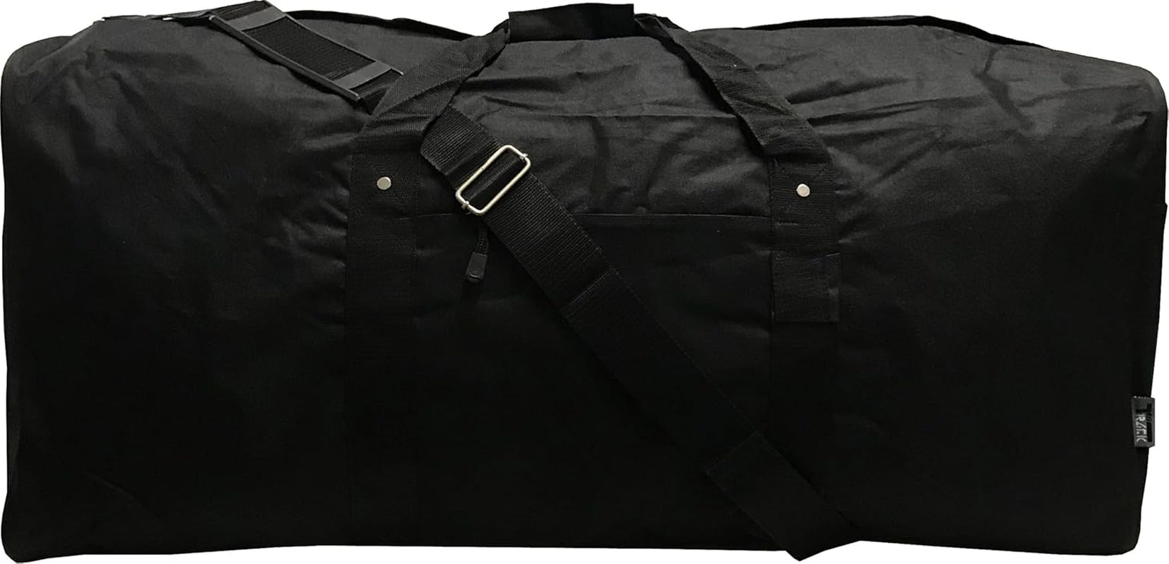 24''/30''/36''/42'' Square Jumbo Duffel /Cargo Bag /Suitcase /Tote Bag (36 Inch) Black