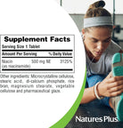 Naturesplus Niacinamide - 500 Mg, 90 Tablets - High Potency Vitamin B3 Supplement - Vegetarian, Gluten Free - 90 Servings