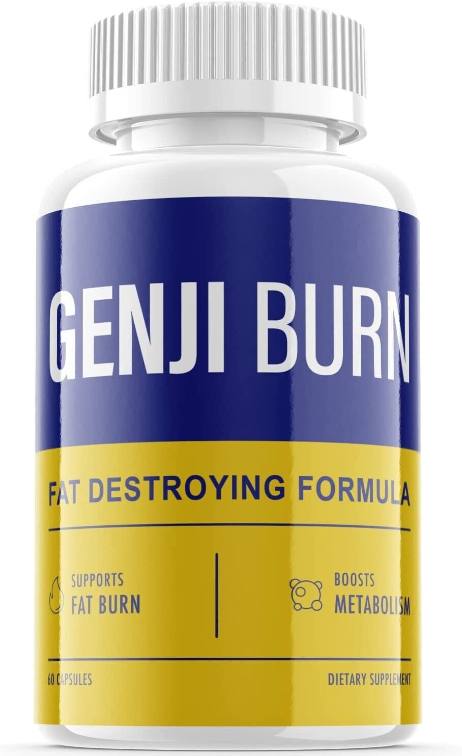 (1 Pack) Genji Burn Keto Pills - Support Weight Loss, Help Fat Burn-60 Capsules