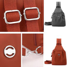 Waterproof 2-Way Commuter Bag, anti Theft Travel Tote Bag, Waterproof Oxford Large Capacity Convertible Shoulder Bags