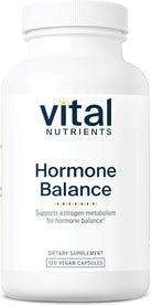 Vital Nutrients Hormone Balance | Vegan DIM Supplement with Flax Lignans to Promote Healthy Hormone Support* | Diindolylmethane for Women and Men | Dairy and Soy Free | Non-Gmo | 120 Capsules
