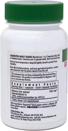Yerba Prima Bilberry Extra Strength, 50 Caps - Maximum Absorption, Convenient One Pill a Day, USA Made, Promotes Eye Health, over 30 Years of Research, a Brand You Can Trust
