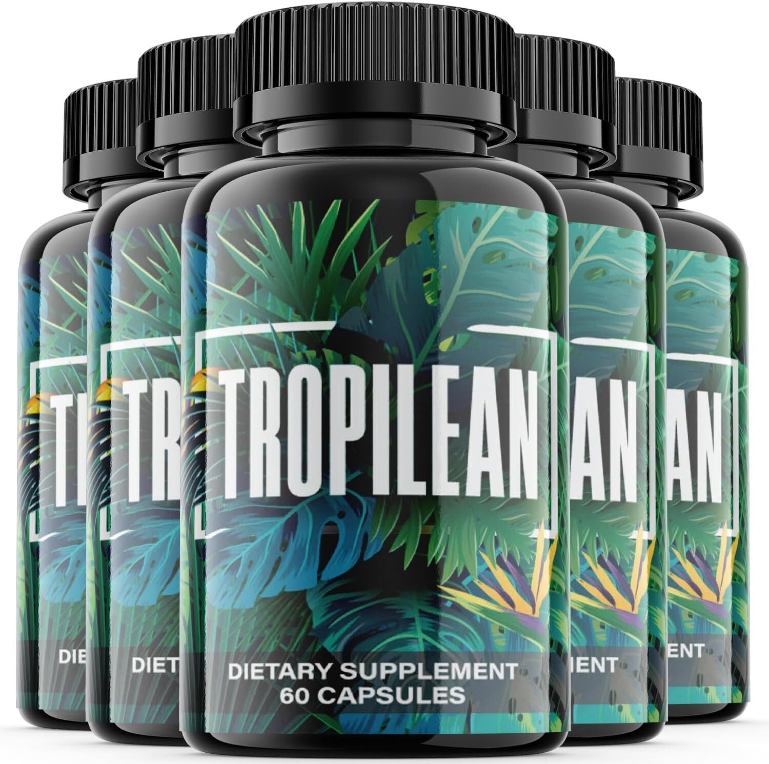 Tropilean Keto Capsules - Tropilean Supplement for Weight Loss OFFICIAL - 5 Pack